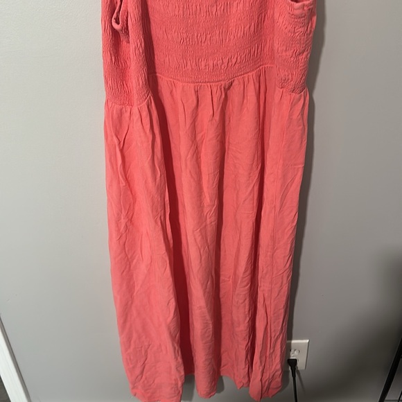 Wild Fable Coral Maxi Dress Sz XXL - Picture 5 of 7